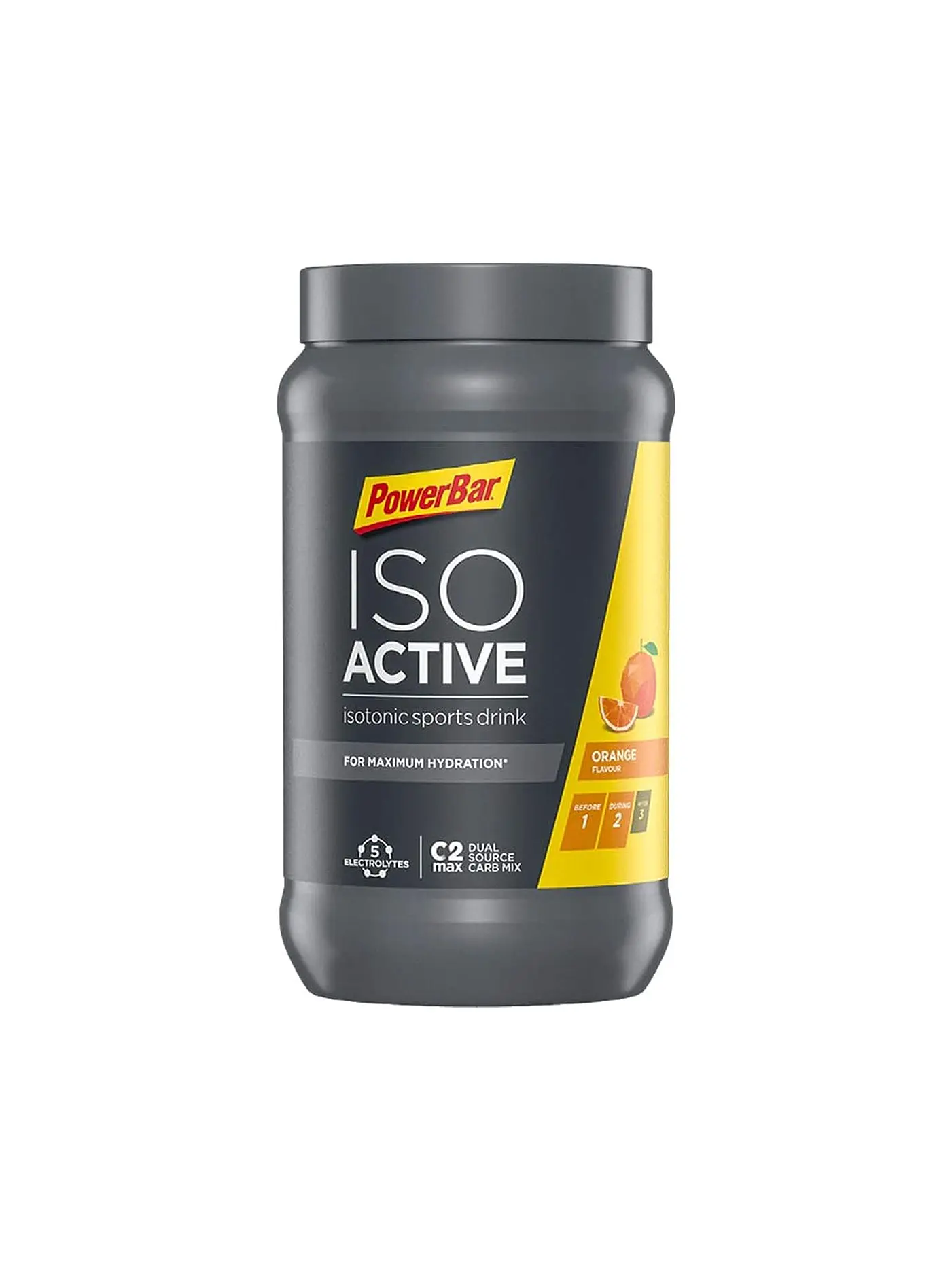 POWER BAR | Isotonisches Getränkepulver Isoactive Lemon 600g | bunt